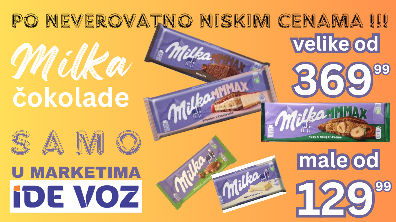 AKTUELNO u Marketima IDE VOZ !!!