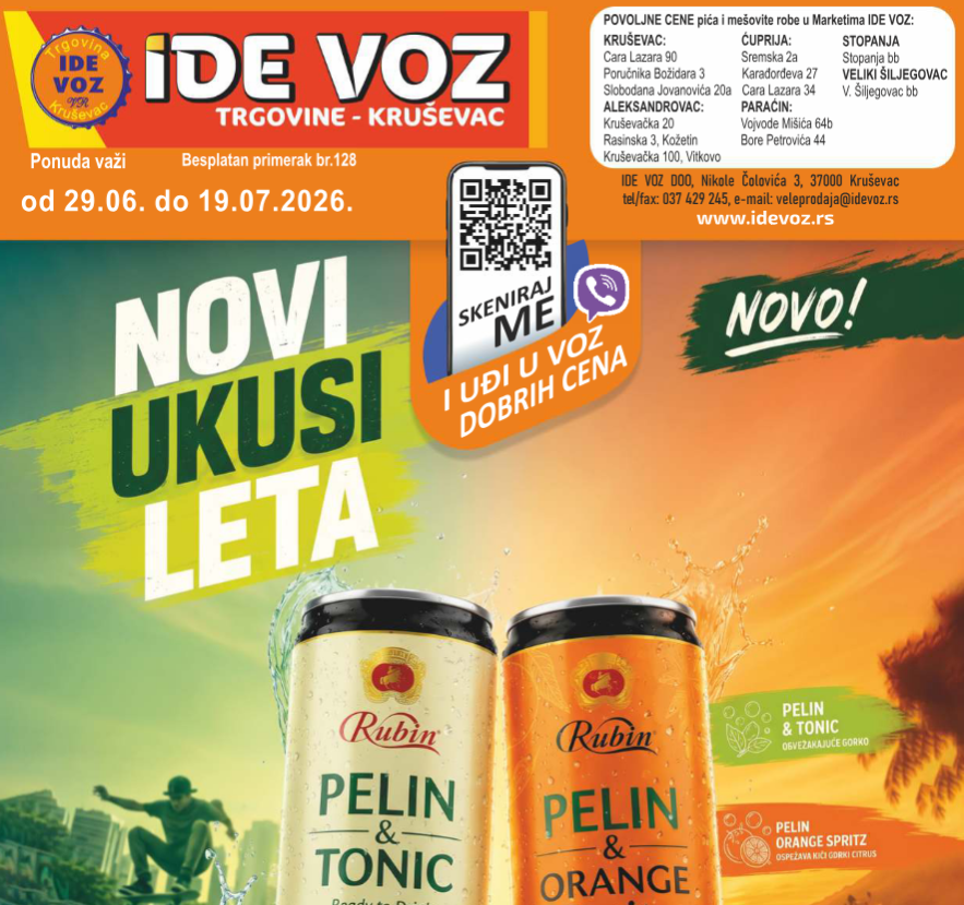 VELEPRODAJNI katalog IDE VOZ