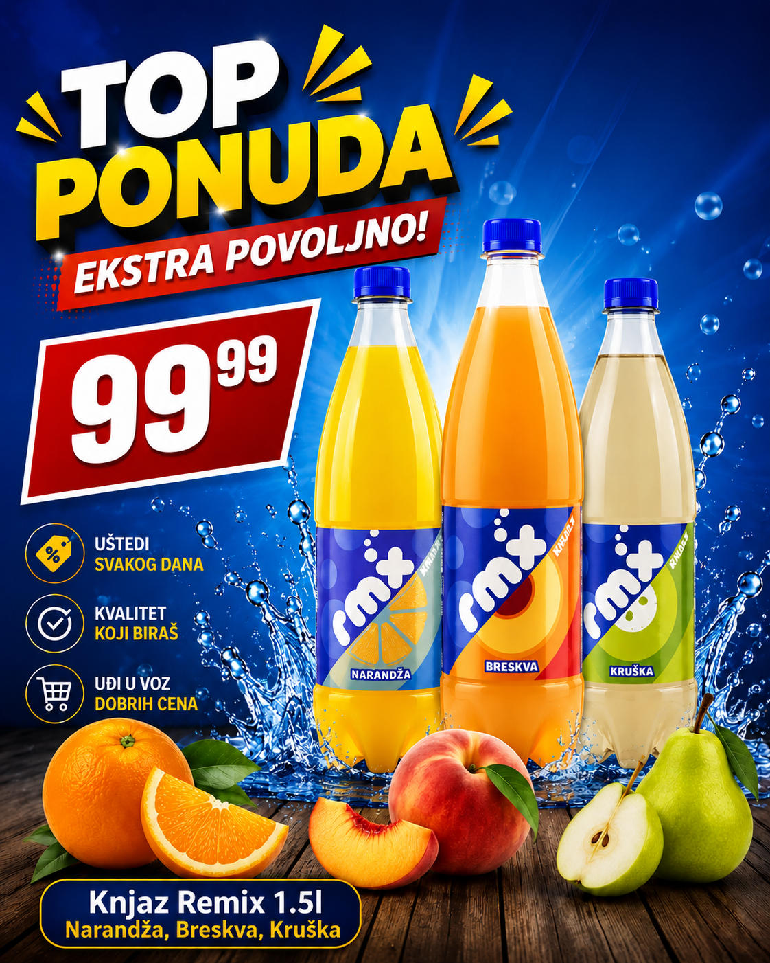 AKTUELNO u Marketima IDE VOZ !!!
