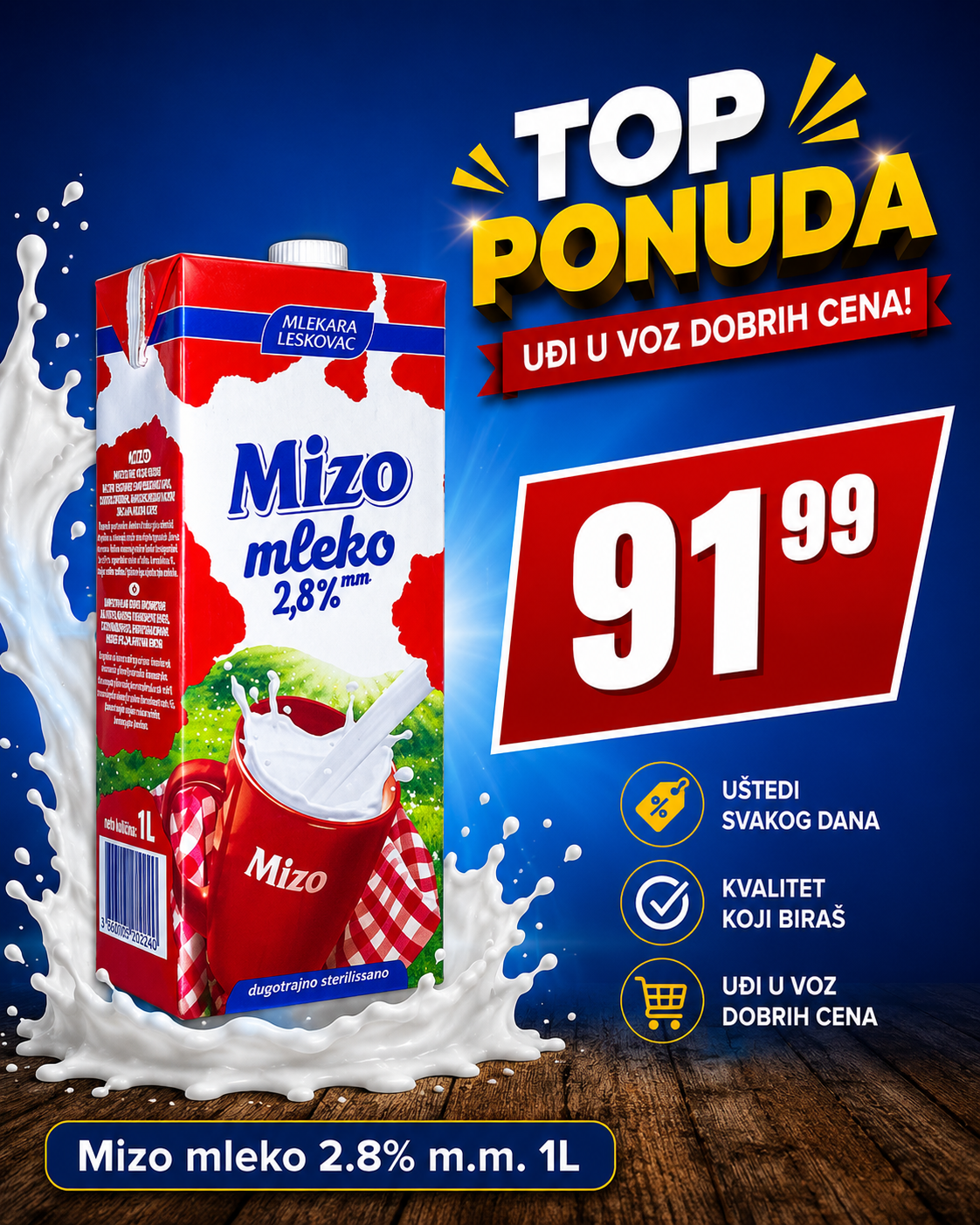 AKTUELNO u Marketima IDE VOZ !!!